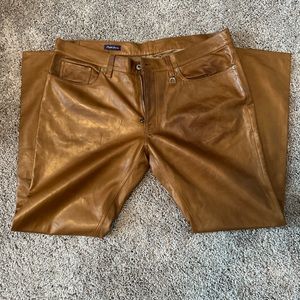 🎯🎯RL Purple label Leather Pants💎💎👀👀👀